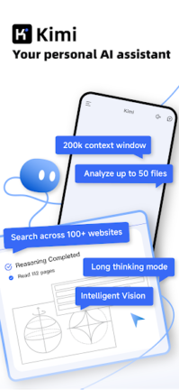 تحميل تطبيق kimi Ai مهكر Apk للاندرويد 2025 اخر اصدار مجانا