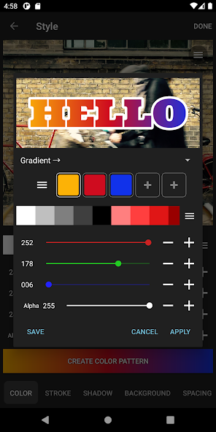 تحميل برنامج Vont Text on Videos مهكر Apk للاندرويد 2025 اخر اصدار مجانا