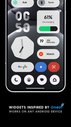تحميل تطبيق One UI Widgets مهكر Apk للاندرويد 2025 اخر اصدار مجانا