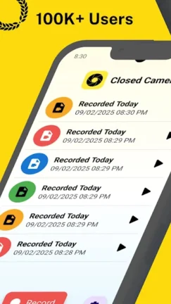 تحميل تطبيق Closed Camera مهكر Apk للاندرويد 2025 اخر اصدار مجانا