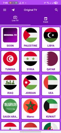 تحميل تطبيق اورجينال Original TV مهكر Apk للاندرويد 2025 اخر اصدار مجانا