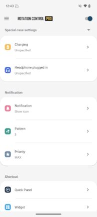 تحميل تطبيق Rotation Control Pro مهكر Apk للاندرويد 2025 اخر اصدار مجانا