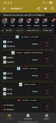 تحميل تطبيق GeeSports مهكر Apk للاندرويد 2026 أخر إصدار مجانا تحميل تطبيق GeeSports مهكر Apk للاندرويد 2026 أخر إصدار مجانا