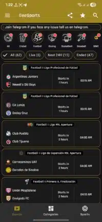 تحميل تطبيق GeeSports مهكر Apk للاندرويد 2026 أخر إصدار مجانا تحميل تطبيق GeeSports مهكر Apk للاندرويد 2026 أخر إصدار مجانا