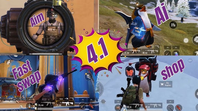 تحميل تحديث ببجي موبايل 4.1 مود الشتاء