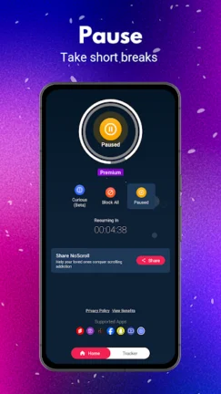 تحميل تطبيق مانع التمرير NoScroll مهكر Apk للاندرويد 2026 اخر اصدار مجانا
