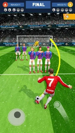 تحميل لعبة Soccer Kicks Strike Game مهكرة Apk للاندرويد 2026 اخر اصدار مجانا