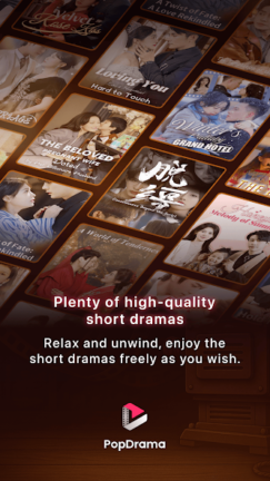 تحميل تطبيق Pop Drama مهكر Apk للاندرويد 2026 اخر اصدار مجانا