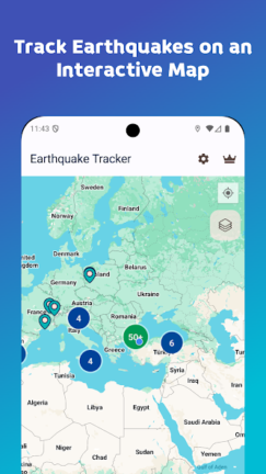 تحميل تطبيق Earthquake Tracker مهكر Apk للاندرويد 2026 اخر اصدار مجانا