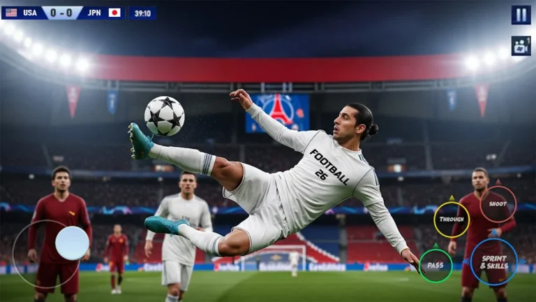 تحميل لعبة World Football Soccer 2026 مهكرة Apk للاندرويد اخر اصدار مجانا