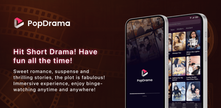 تحميل تطبيق Pop Drama مهكر Apk للاندرويد 2026 اخر اصدار مجانا