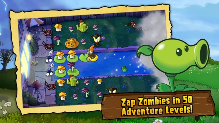 تحميل لعبة Plants vs Zombies مهكرة Apk للاندرويد 2026 اخر اصدار مجانا