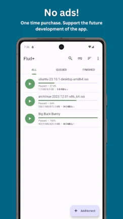 تحميل تطبيق Flud+ Torrent Downloader مهكر Apk للاندرويد 2026 اخر اصدار مجانا تحميل تطبيق Flud+ Torrent Downloader مهكر Apk للاندرويد 2026 اخر اصدار مجانا