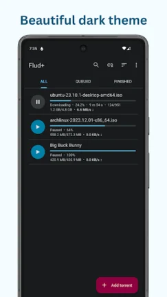 تحميل تطبيق Flud+ Torrent Downloader مهكر Apk للاندرويد 2026 اخر اصدار مجانا تحميل تطبيق Flud+ Torrent Downloader مهكر Apk للاندرويد 2026 اخر اصدار مجانا