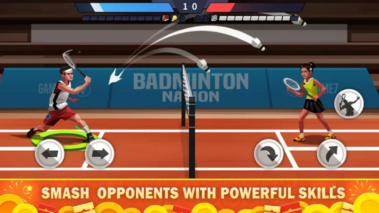 تحميل لعبة Badminton League مهكرة Apk للاندرويد 2026 اخر اصدار مجانا