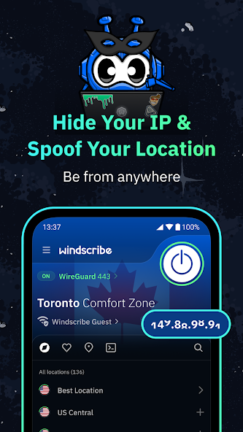 تحميل تطبيق Windscribe VPN مهكر Apk للاندرويد 2026 اخر اصدار مجانا تحميل تطبيق Windscribe VPN مهكر Apk للاندرويد 2026 اخر اصدار مجانا