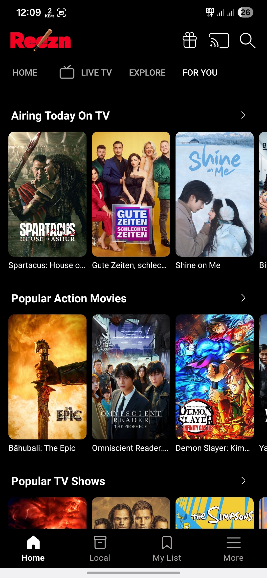 تحميل تطبيق Reezn TV مهكر Apk للاندرويد 2026 اخر اصدار مجانا تحميل تطبيق Reezn TV مهكر Apk للاندرويد 2026 اخر اصدار مجانا