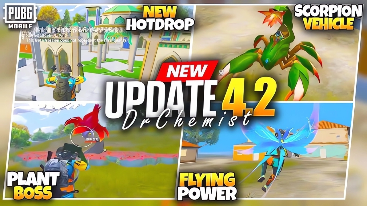 تنزيل تحديث ببجي موبايل 4.2 Apk + Obb التحديث الجديد 2026 "مود الغابة" اخر اصدار PUBG Update 4.2 تنزيل تحديث ببجي موبايل 4.2 PUBG Update